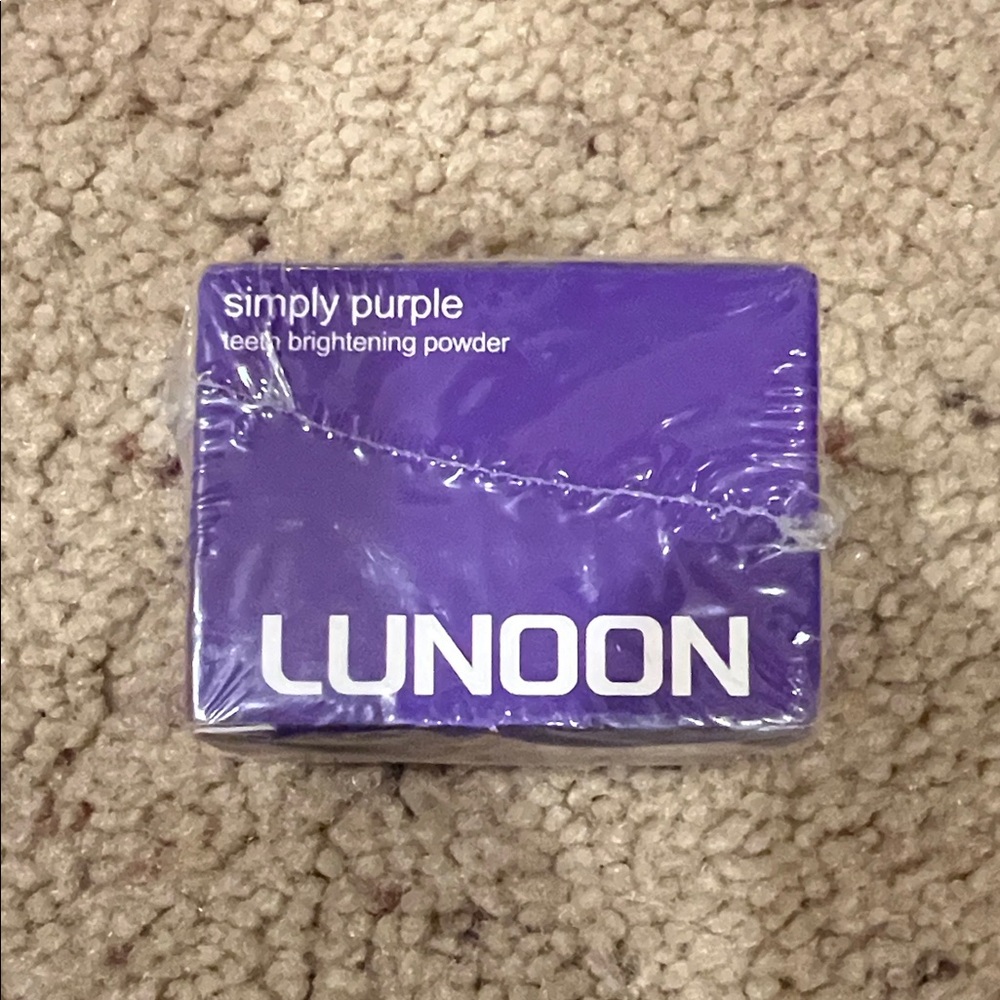 Lunoon Simply Purple Teeth Brightening Powder